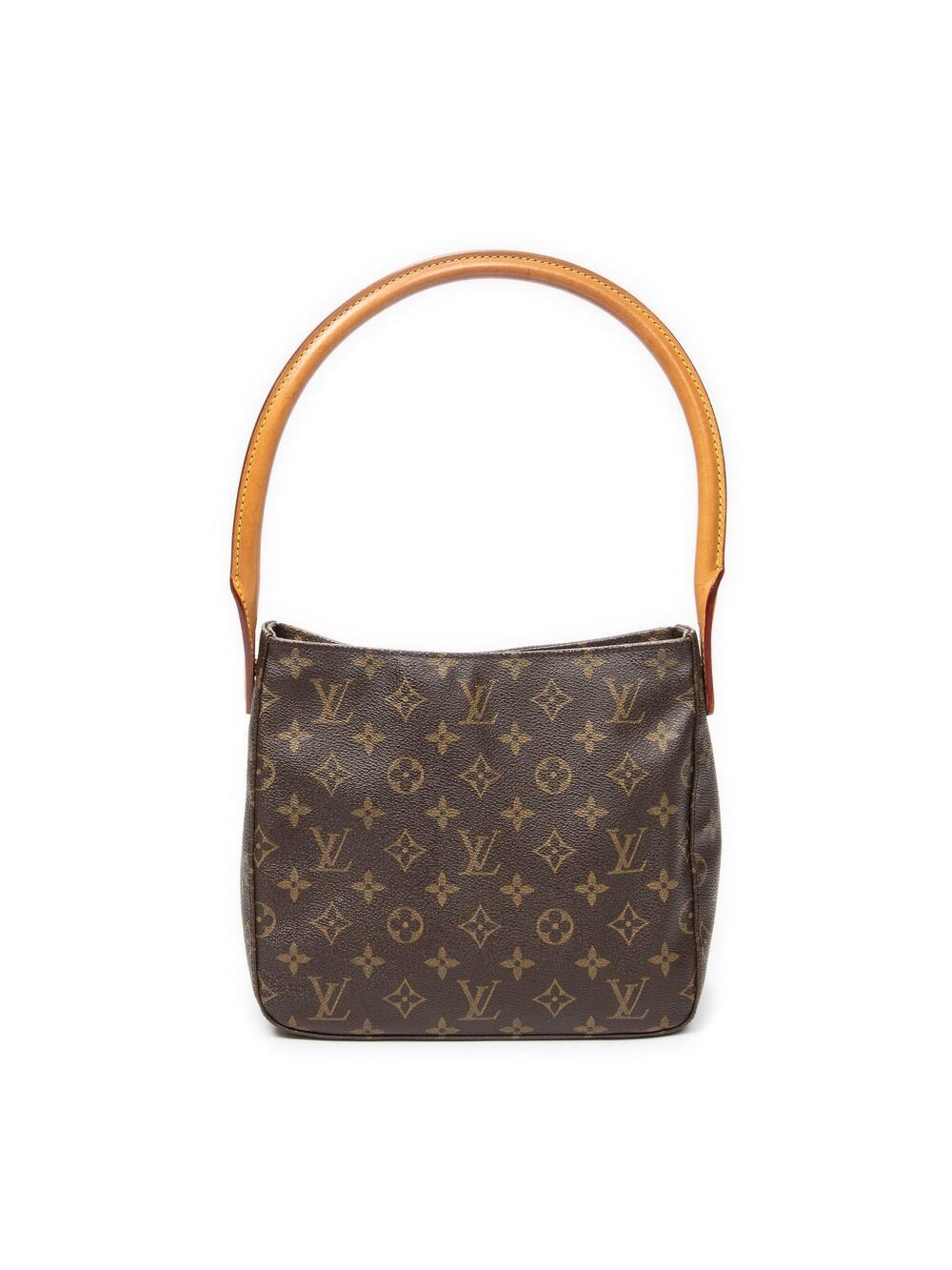 Louis Vuitton Looping Handbag Canvas Mm #376665L11B